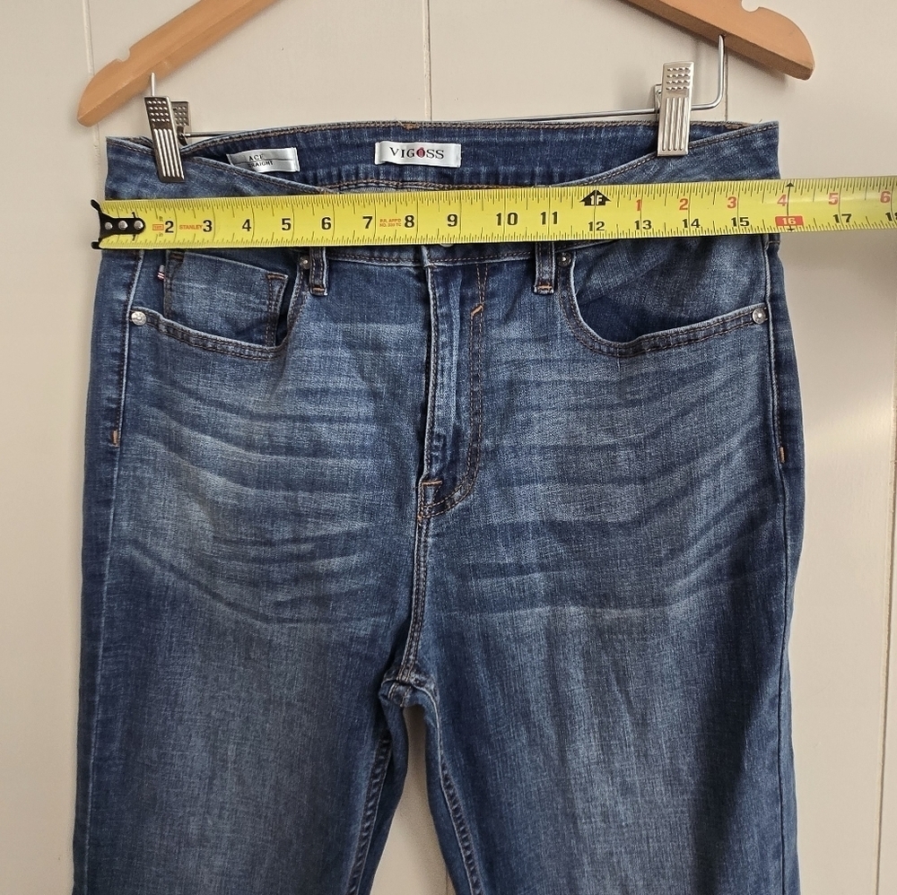 Vigoss Women's Blue Bootcut Jeans-Size 32 - Picture 4 of 7